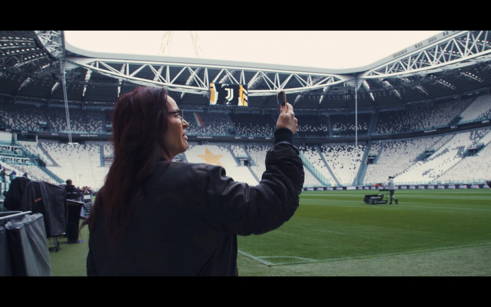 Weston McKennie's mother Tina in the new HBO Documentary