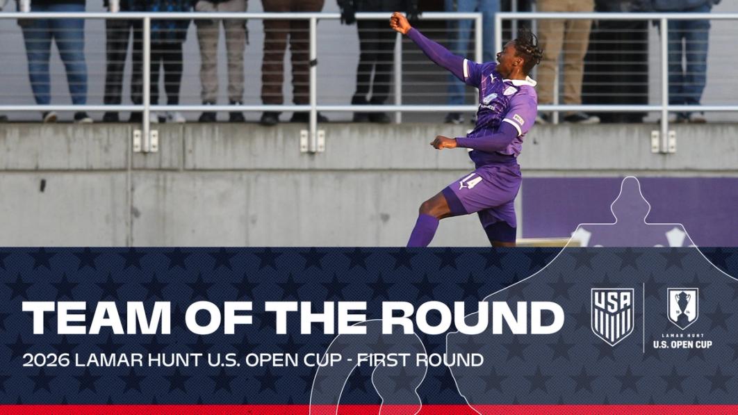 2026 U.S. Open Cup Team of the Round - First Round