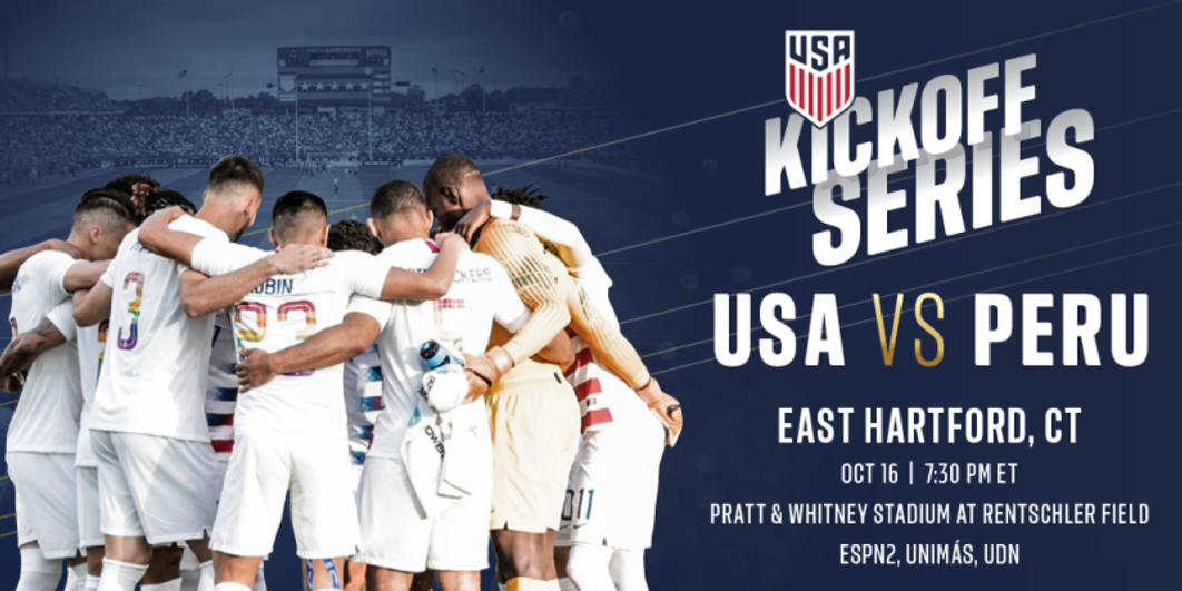 U.S. MNT vs. Peru - Oct. 16, 2018 - East Hartford, Connecticut