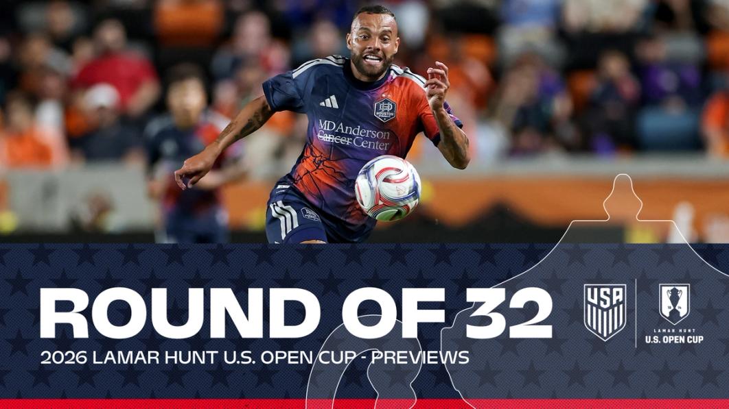16 MLS Clubs Match Up Against Lower-Division Professional Sides in U.S. Open Cup Round of 32
