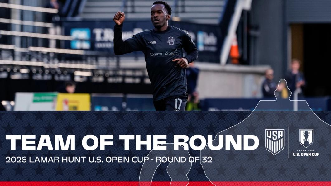 2026 U.S. Open Cup Team of the Round - Round of 32