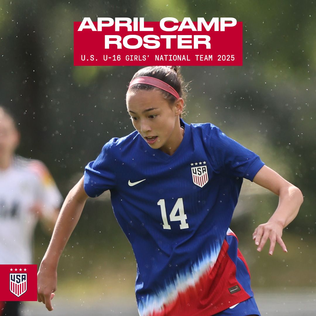 U.S. Under-16 Girls’ National Team Will Travel to Spain for a Training Camp and Two Matches