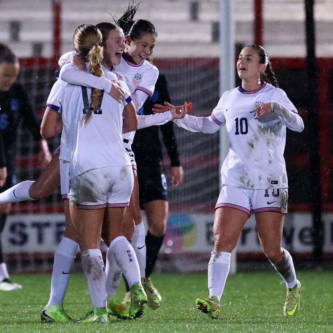 U.S. Under-23 Women’s National Team Defeats England U-23 WNT, 4-2
