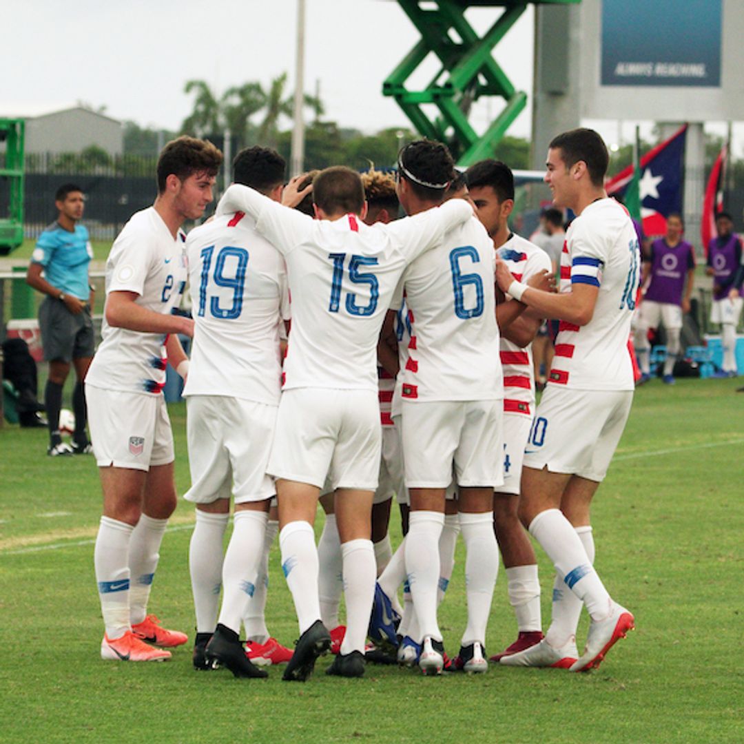 U17 MNT Advances to Concacaf U17 Championship Quarterfinals with 80 Win Against Guadeloupe