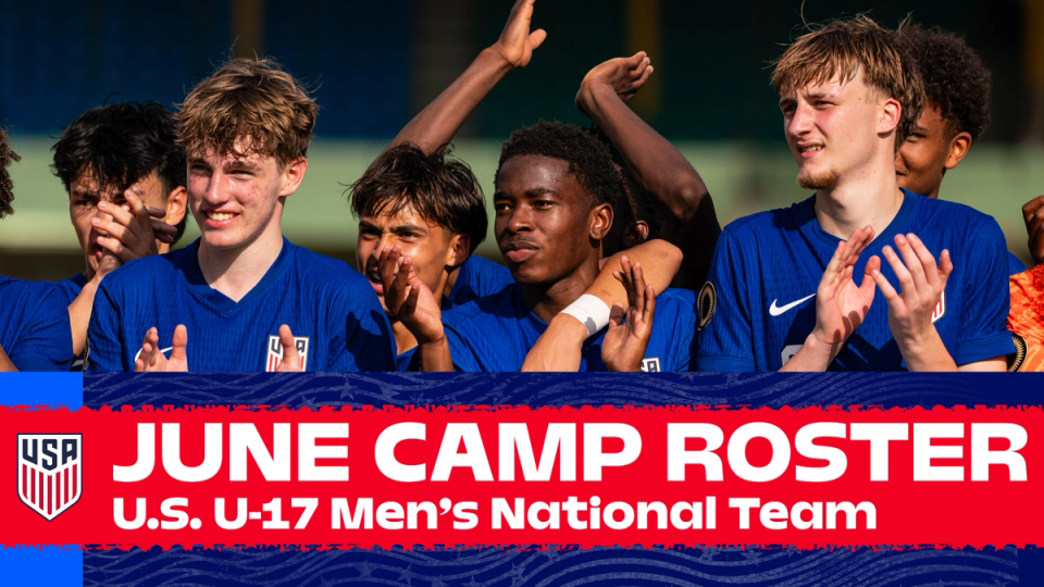 Alex Aldaz Calls 20 Players for U.S. Under-17 Men's National Team Training Camp in Brazil