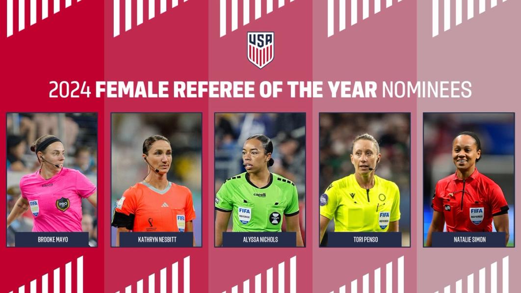 2024 Female Referee of the Year Nominees