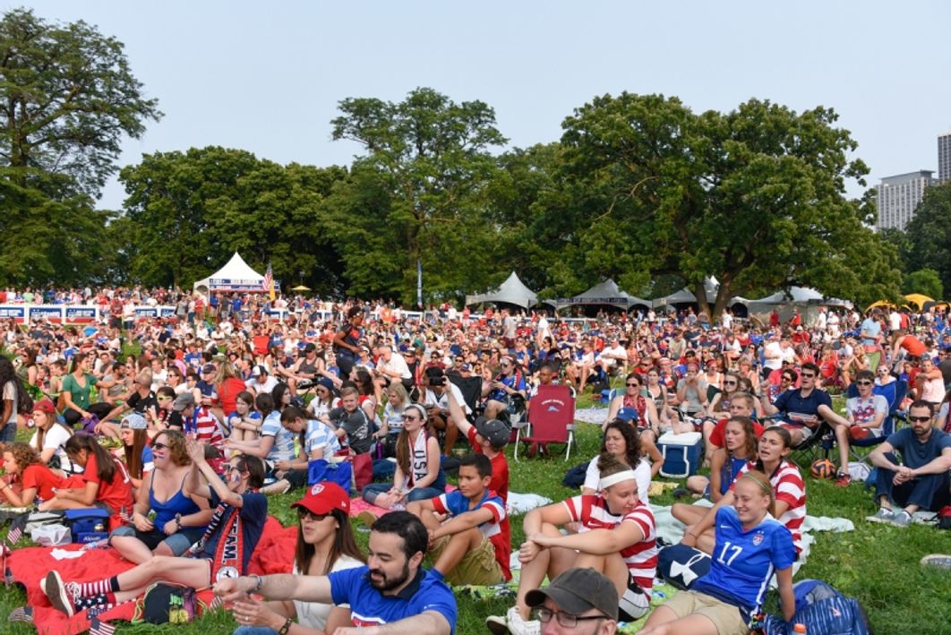 WNT WWC Final Viewing Party Chicago