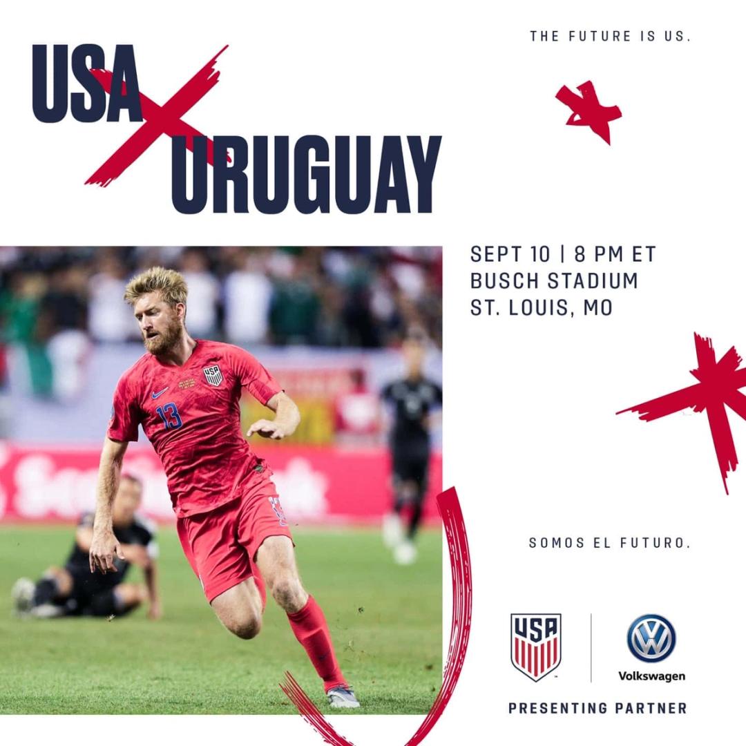 USMNT To Face Fifth-Ranked Uruguay On Sept. 10 In St. Louis