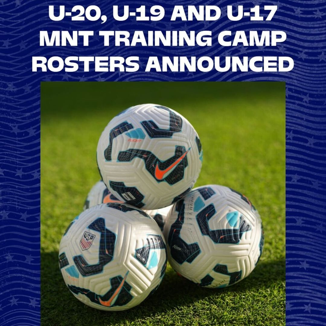 Rosters Named for U-20, U-19 and U-17 Men’s National Team Training Camps in Spain During October FIFA Window  