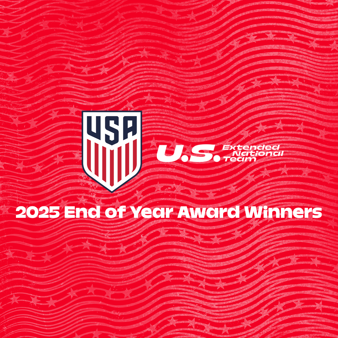 U.S. Soccer Announces Winners of 2025 Extended National Teams Player of the Year Awards