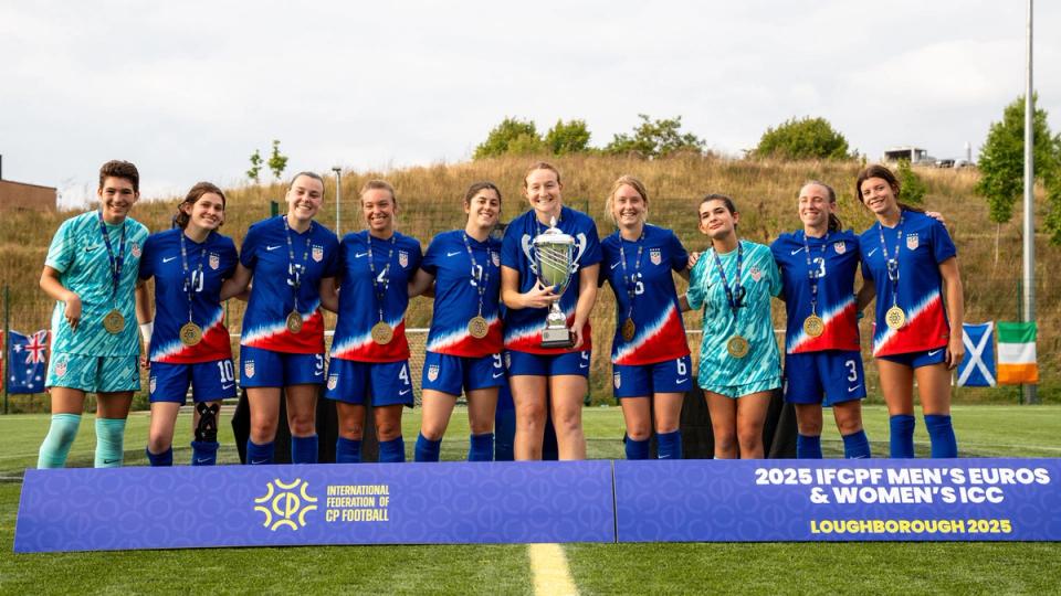 Get to know the women's cerebral palsy team
