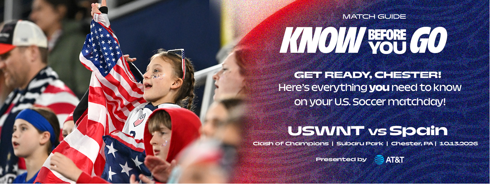 USWNT vs Spain — October 13, 2026 | Subaru Park