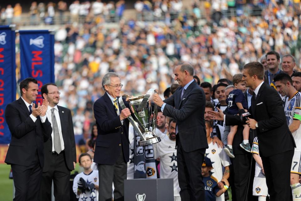 Phil Anschutz and Don Garber