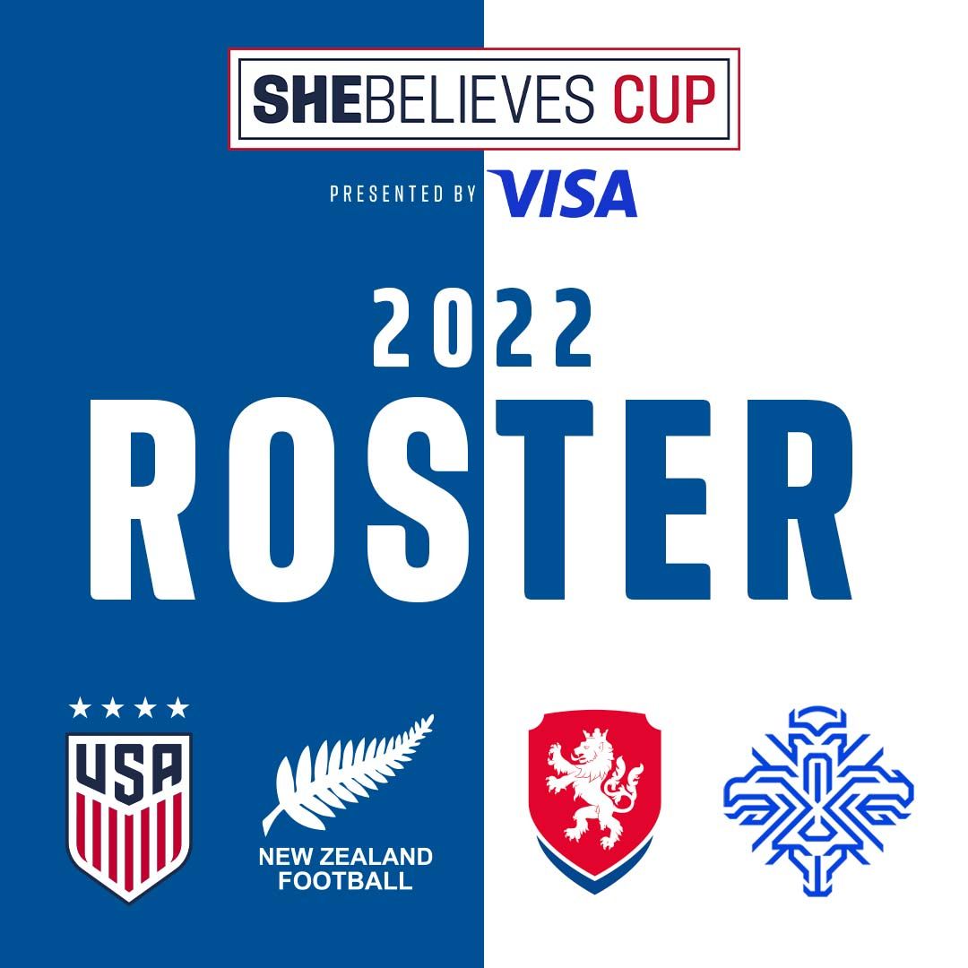Andonovski Names 23-Player Roster For 2022 SheBelieves Cup, Presented By Visa
