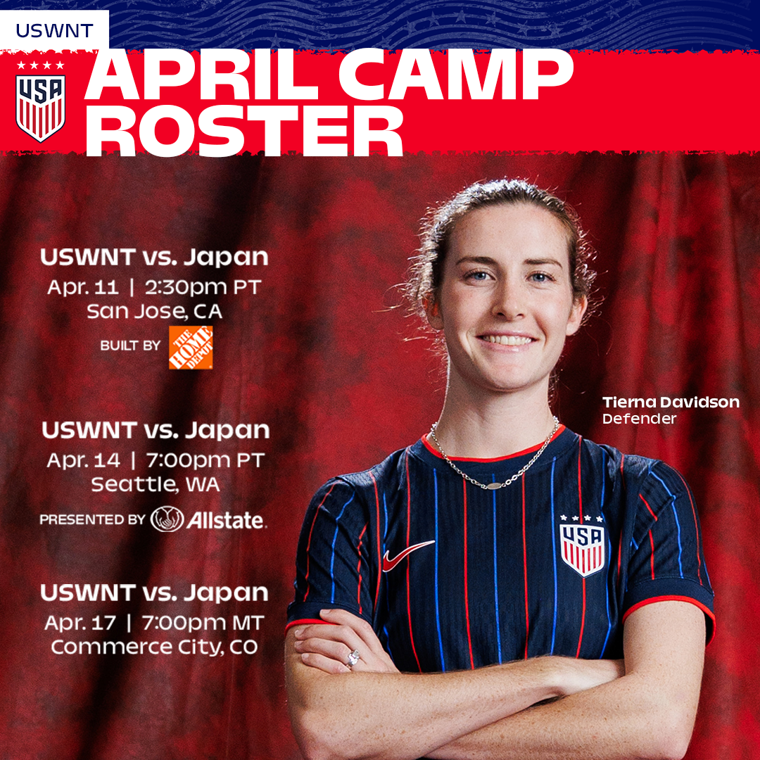 Hayes Names 26-Player Roster for April Matches Against Japan