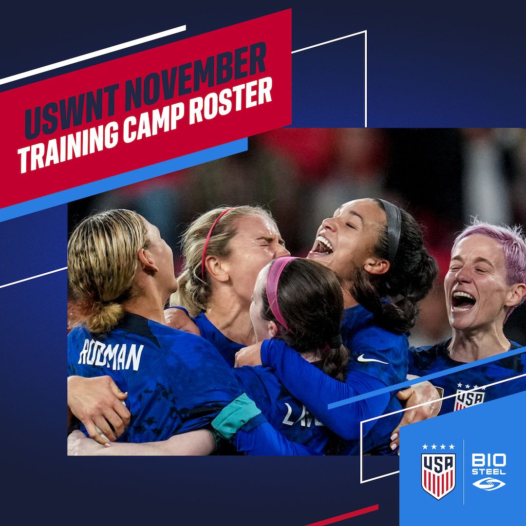 Andonovski Names 24 Player USWNT Roster for November Friendlies Against Germany