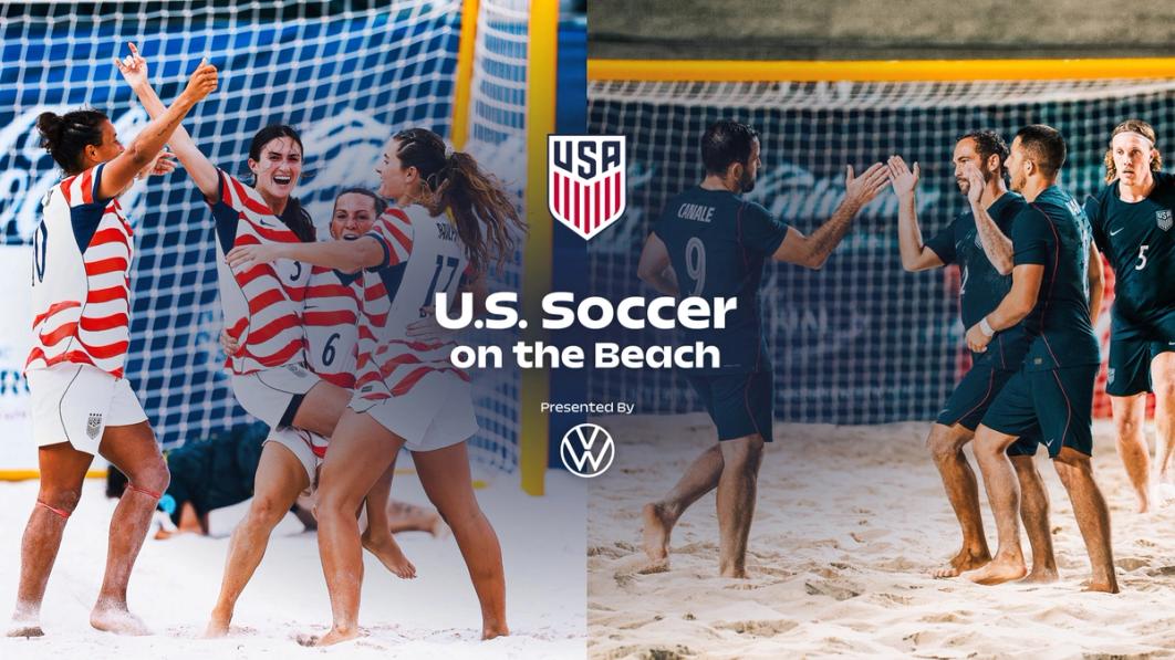 U.S. Soccer Brings Beach Soccer Doubleheader vs. Trinidad & Tobago to Venice Beach, Presented by Volkswagen