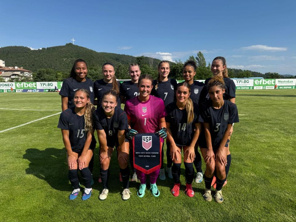 U.S. Under-18 Women's National Roll Past Ukraine U-19 WNT 7-0 in First of Two Matches in Bulgaria