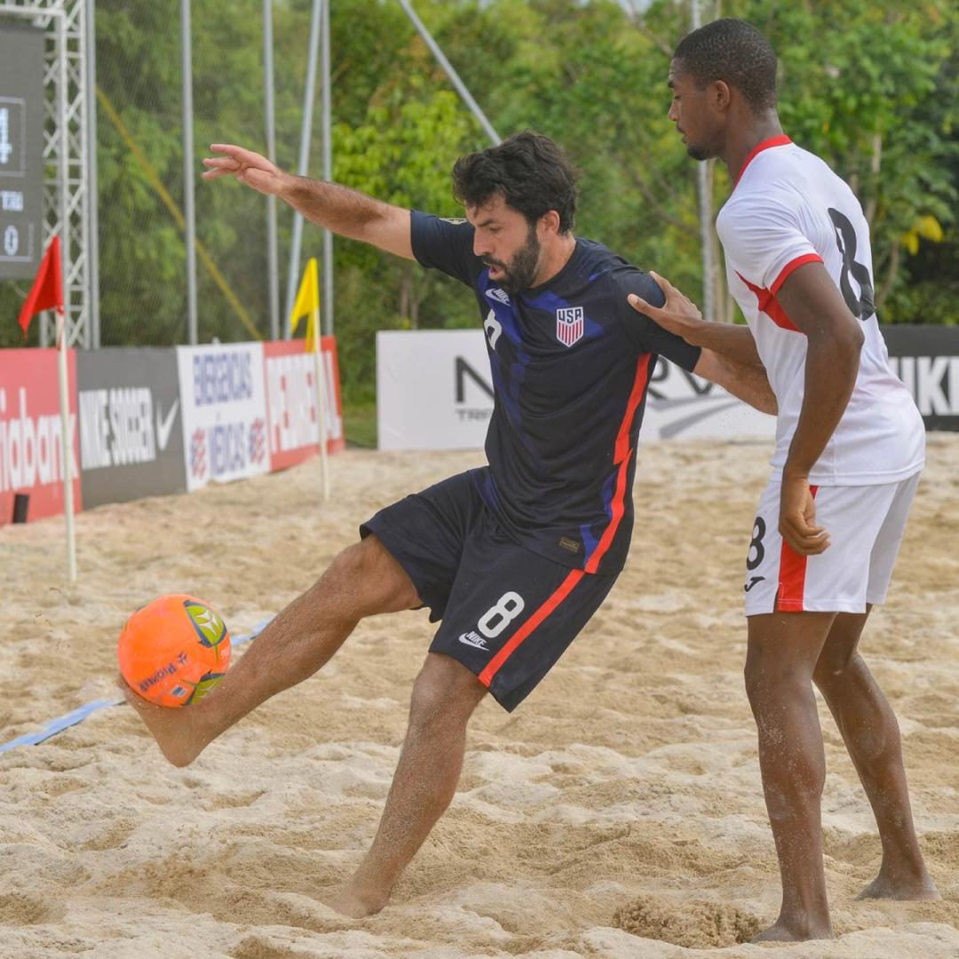 US Beach Soccer Mens National Team 5 Trinidad and Tobago 2 Concacaf Championship