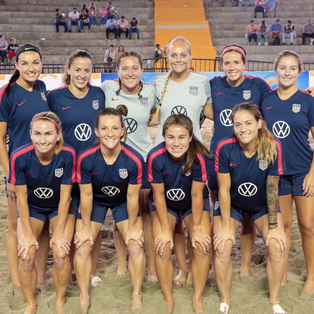 US Womens Beach Soccer National Team to Compete in ANOC World Beach Games