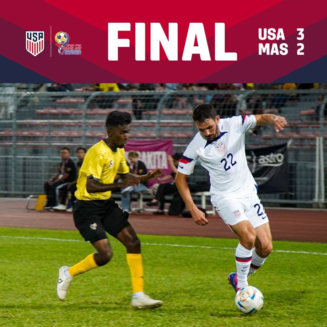 Chad Johnson Brace Pushes U.S. Men’s Deaf National Team To 3-2 Win vs. Malaysia in World Championships Opener