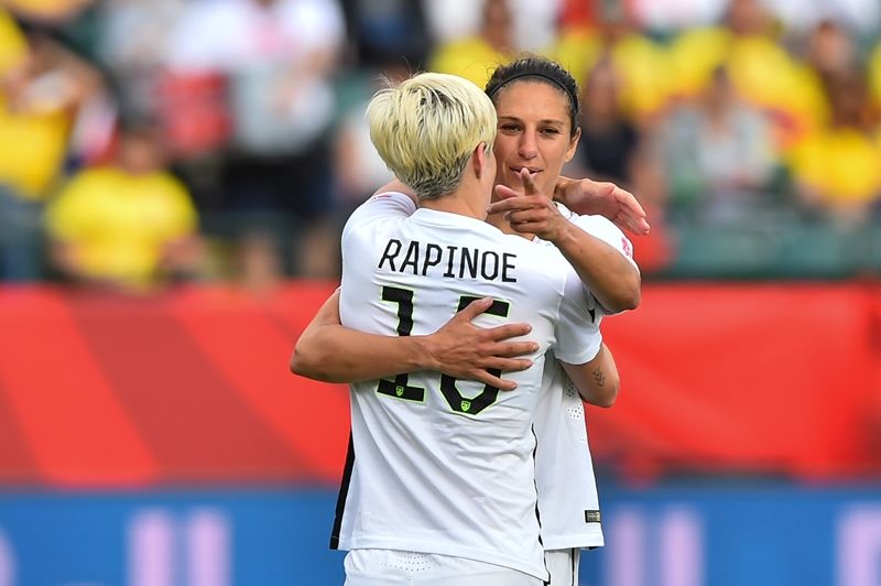 Megan Rapinoe, Carli Lloyd