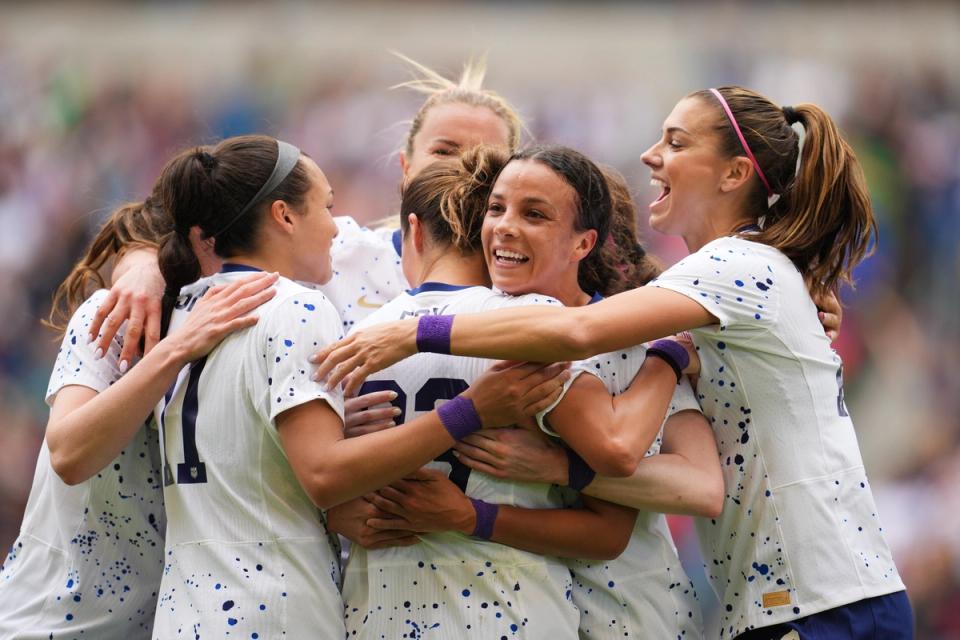 U.S. Women's National Team kicks off 11th SheBelieves Cup, presented by Visa, at GEODIS Park in Nashville, Tenn. against Argentina on March 1