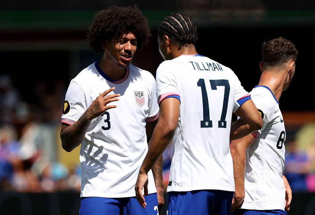 Chris Richards and Malik Tillman in USA's win over Trinidad and Tobago