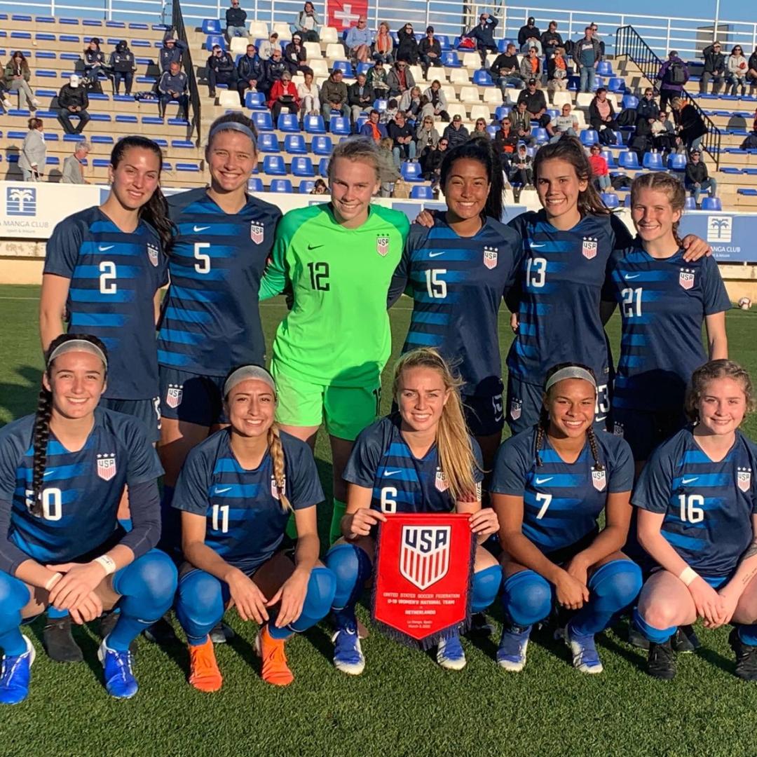 U19 USWNT Defeats Netherlands 2 1 for Second Wins in as Many Games at Tournament in La Manga Spain