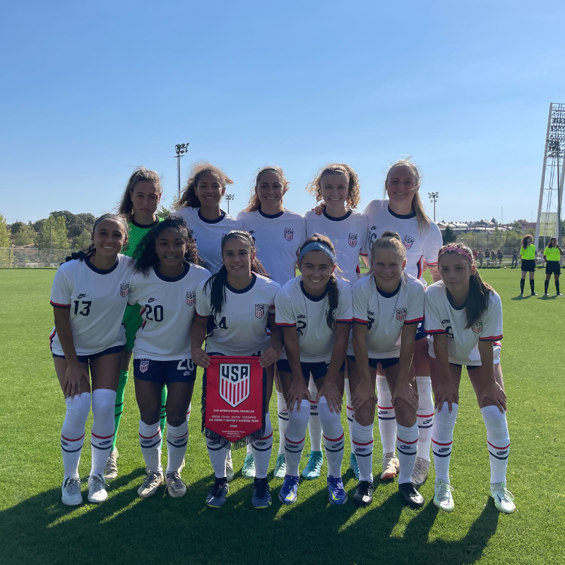 U.S. U-17 Women’s Youth National Team Draws With Spain 1-1 In Second Of Three Matches In Europe As World Cup Preparations Continue