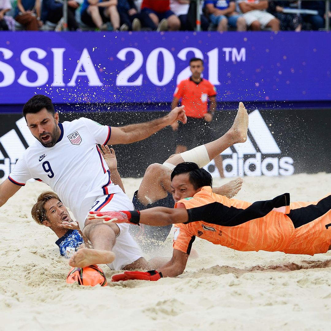 U.S. Beach Soccer Men’s National Team Edged by Japan 4-3 in Second Match at FIFA Beach Soccer World Cup