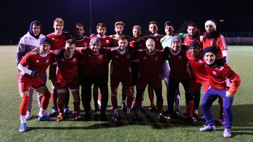 Vistula Team Photo from the 2023 Qualifying Rounds for the U.S. Open Cup