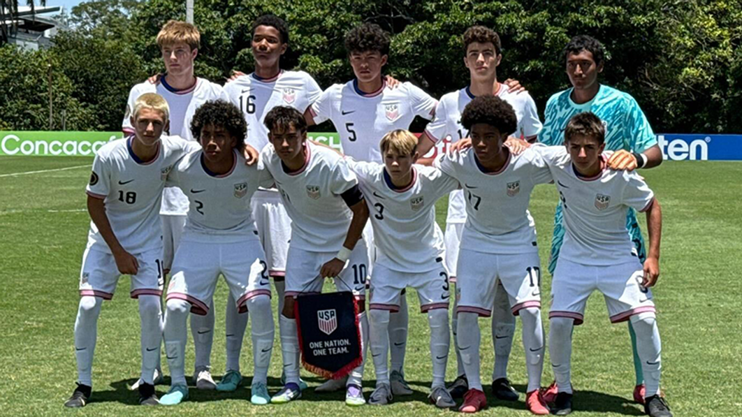 U15 Boys National starting 11