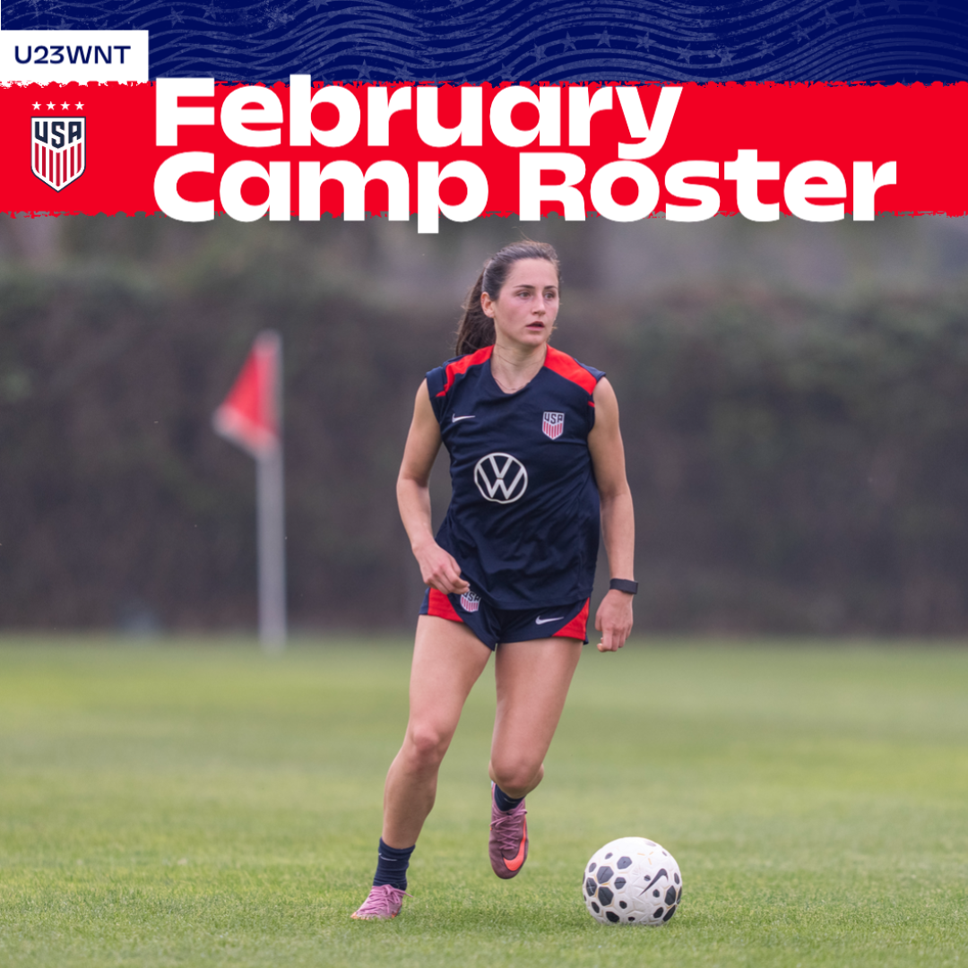 24 Players Called Up for First U.S. Under-23 WNT Training Camp of 2026