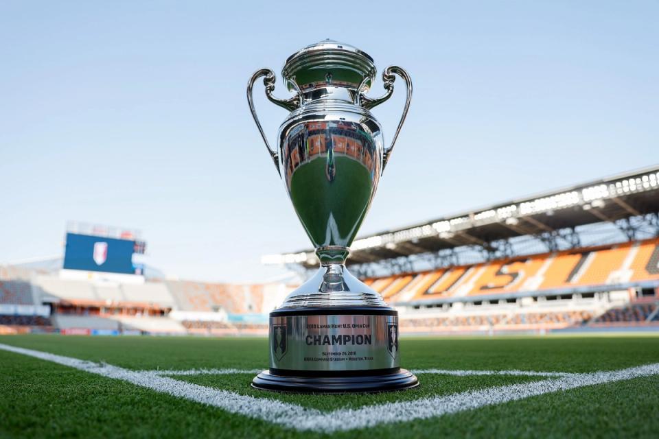 The US Open Cup trophy