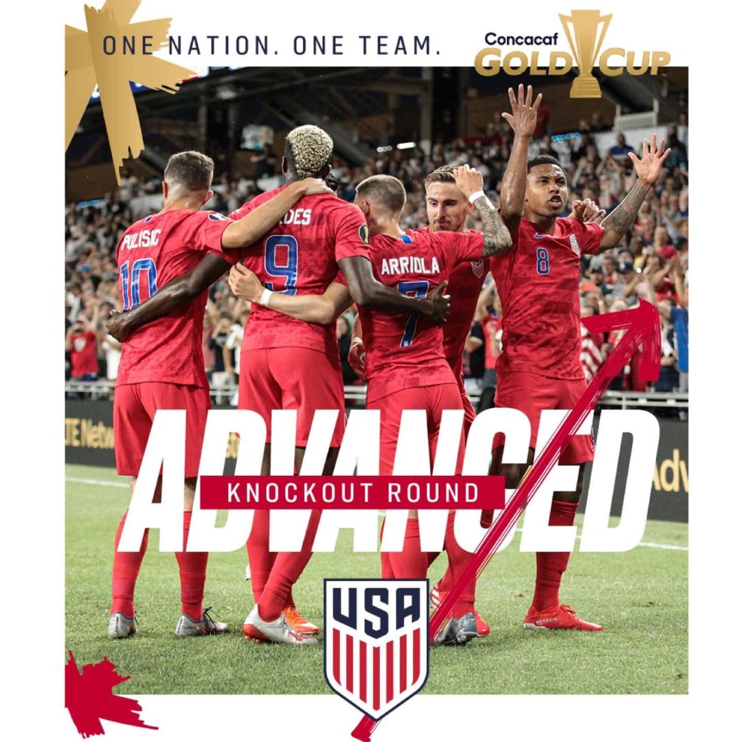 Gold cup 2019 USMNT vs Trinidad and Tobago Match Report Stats and Standings