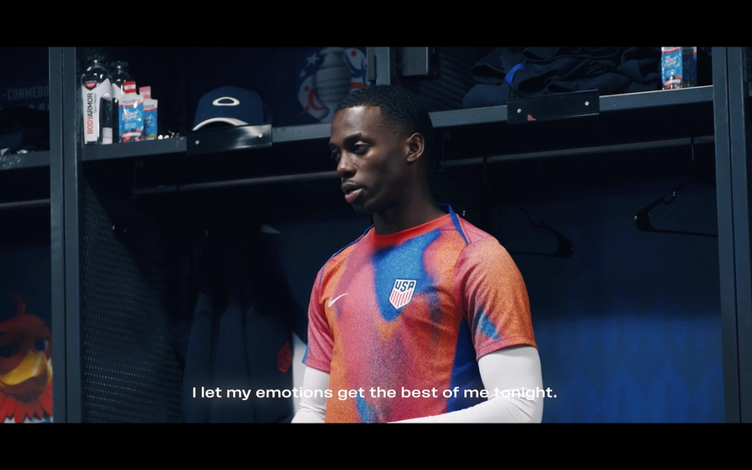 Tim Weah from the HBO Documentary