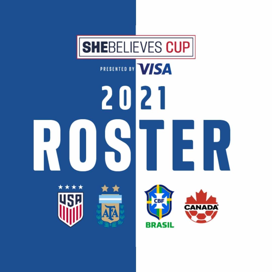 Andonovski Names Final 23 Player Roster for 2021 SheBelieves Cup Presented by Visa
