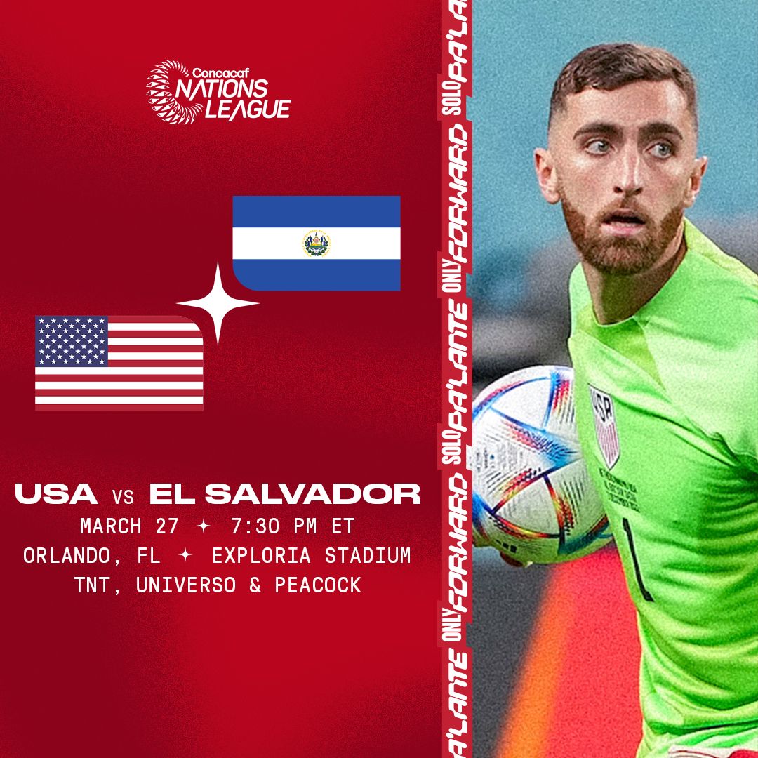 US Soccer Selects Orlando to Host Concacaf Nations League Group D Finale Mar 27 against El Salvador