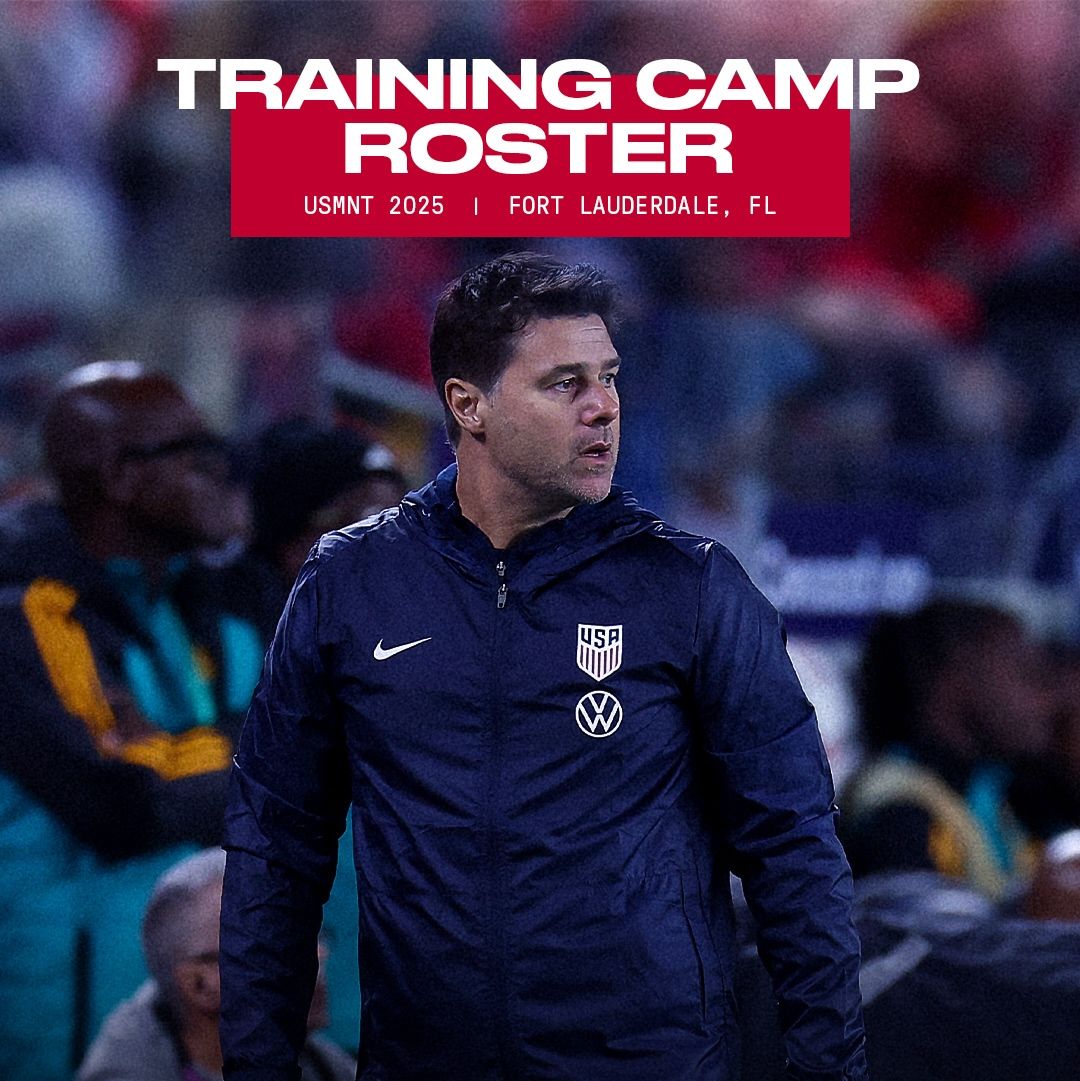 Twenty-Four Players Called for First USMNT January Training Camp Under Mauricio Pochettino