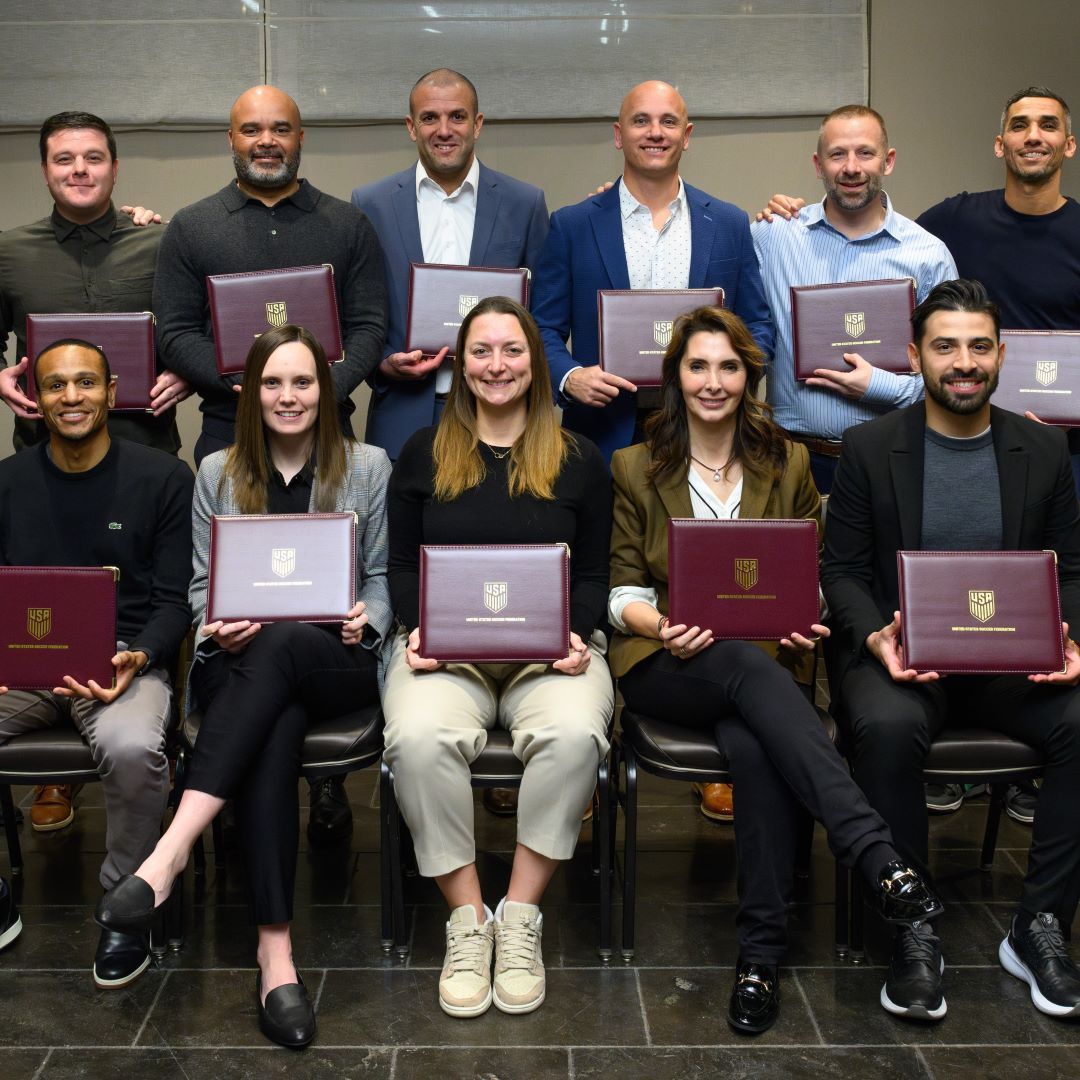 Eleven Coaches From Across Professional Soccer Landscape Complete 2023 U.S. Soccer Pro License Course