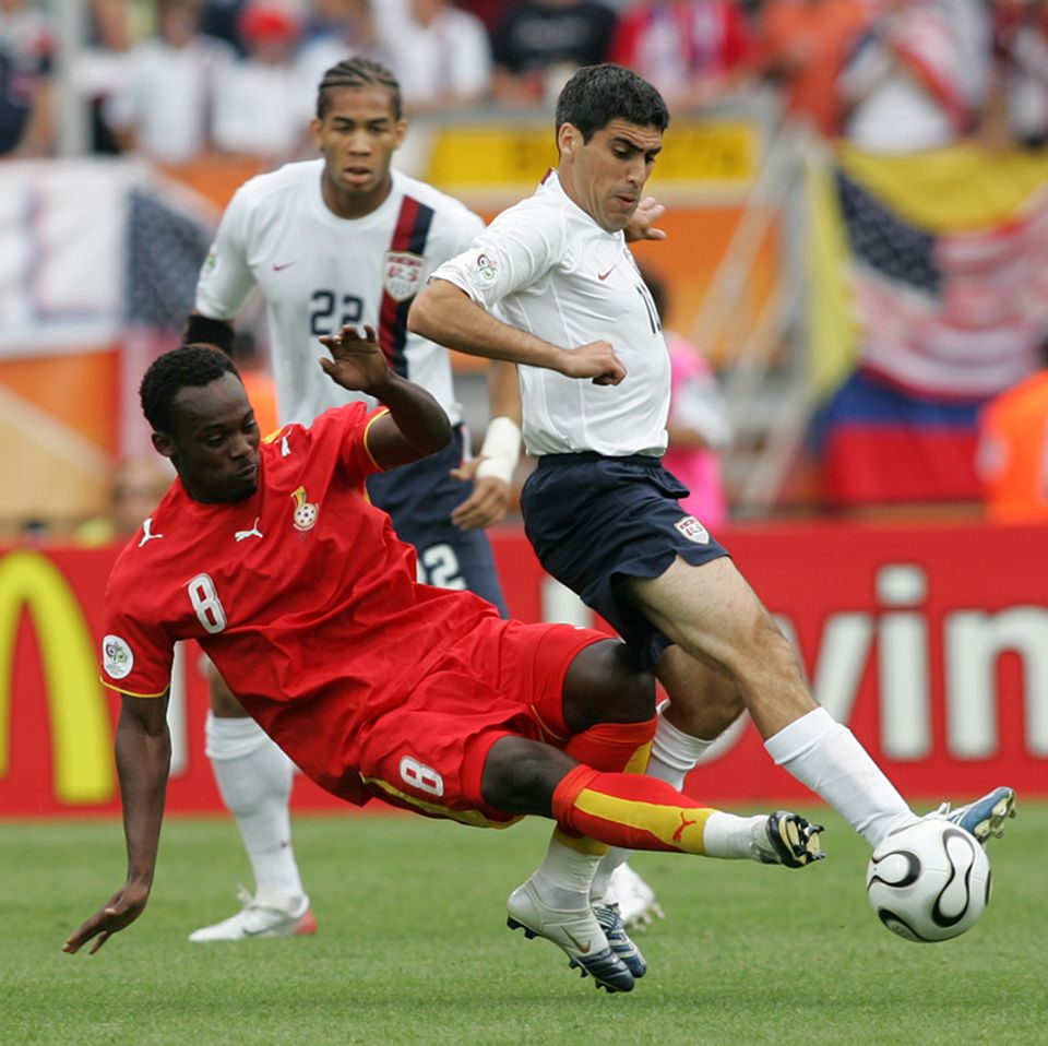 U.S. MNT vs. Ghana - Claudio Reyna