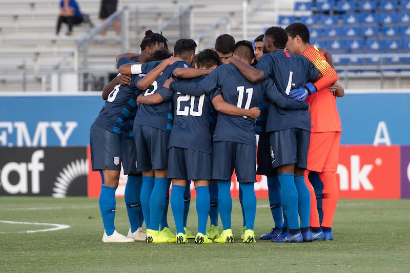 Three-Team Training Camp Kicks Off 2019 for U.S. Men's Youth National Teams