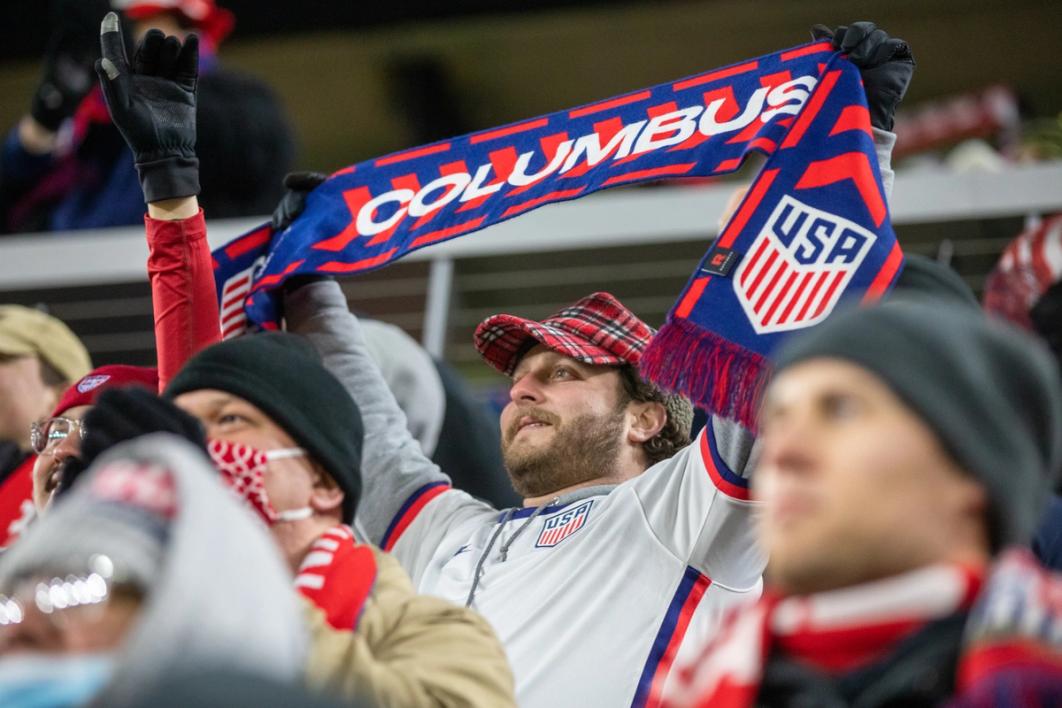 USMNT fan in Columbus