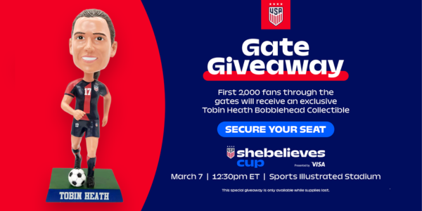 Tobin Heath Bobblehead