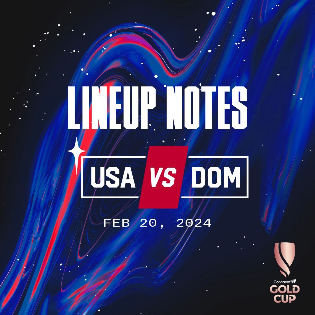 concacaf w gold cup uswnt vs dominican republic usa lineup today starting 11