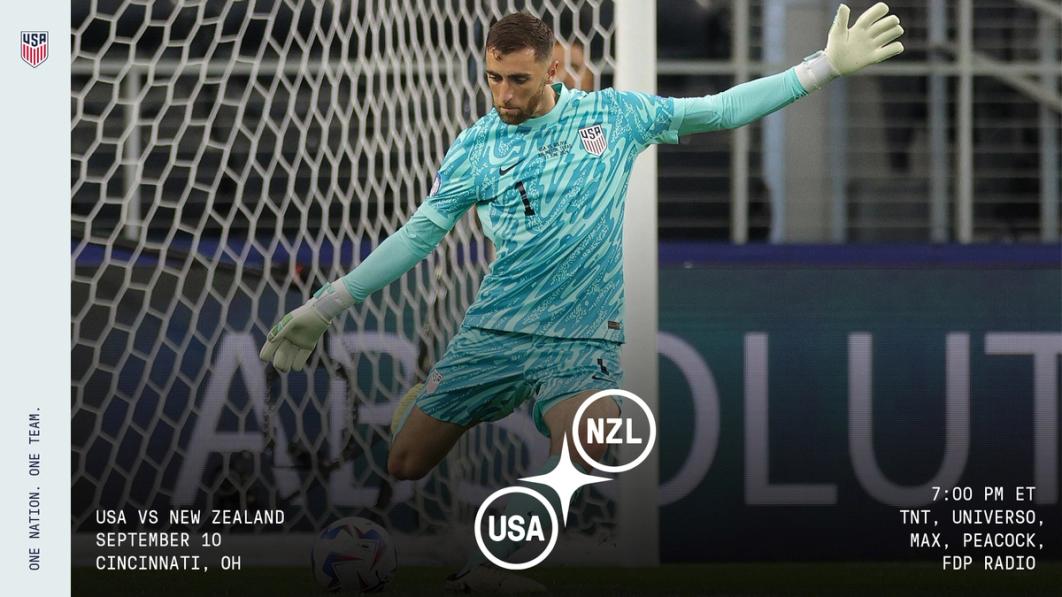 A graphic with a picture of Matt Turner and text USA vs New Zealand 7 PM ET CINCINNATI OH TNT UNIVERSO MAX PEACOCK FDP RADIO​​​​‌﻿‍﻿​‍​‍‌‍﻿﻿‌﻿​‍‌‍‍‌‌‍‌﻿‌‍‍‌‌‍﻿‍​‍​‍​﻿‍‍​‍​‍‌﻿​﻿‌‍​‌‌‍﻿‍‌‍‍‌‌﻿‌​‌﻿‍‌​‍﻿‍‌‍‍‌‌‍﻿﻿​‍​‍​‍﻿​​‍​‍‌‍‍​‌﻿​‍‌‍‌‌‌‍‌‍​‍​‍​﻿‍‍​‍​‍‌‍‍​‌﻿‌​‌﻿‌​‌﻿​​‌﻿​﻿​﻿‍‍​‍﻿﻿​‍﻿﻿‌﻿‌‌‌﻿​﻿‌﻿​﻿‌‍‌‍​‍﻿‍‌﻿​﻿‌‍​‌‌‍﻿‍‌‍‍‌‌﻿‌​‌﻿‍‌​‍﻿‍‌﻿​﻿‌﻿‌​‌﻿‌‌‌‍‌​‌‍‍‌‌‍﻿﻿​‍﻿﻿‌‍‍‌‌‍﻿‍‌﻿‌​‌‍‌‌‌‍﻿‍‌﻿‌​​‍﻿﻿‌‍‌‌‌‍‌​‌‍‍‌‌﻿‌​​‍﻿﻿‌‍﻿‌‌‍﻿﻿‌‍‌​‌‍‌‌​﻿﻿‌‌﻿​​‌﻿​‍‌‍‌‌‌﻿​﻿‌‍‌‌‌‍﻿‍‌﻿‌​‌‍​‌‌﻿‌​‌‍‍‌‌‍﻿﻿‌‍﻿‍​﻿‍﻿‌‍‍‌‌‍‌​​﻿﻿‌​﻿‌﻿‌‍‌‍‌‍‌‌‌‍‌‌‌‍​‌‌‍‌​‌‍​‍​﻿‍​​‍﻿‌​﻿‌﻿​﻿​‌​﻿‍​​﻿​​​‍﻿‌​﻿‌​​﻿​﻿‌‍‌​​﻿‌‍​‍﻿‌‌‍​‍‌‍​﻿​﻿​​​﻿​‍​‍﻿‌‌‍​‍‌‍‌‍‌‍​‌‌‍‌‍​﻿‍​‌‍​‌​﻿‌﻿‌‍‌​‌‍‌‌​﻿‌​​﻿​‍​﻿‍‌​﻿‍﻿‌﻿‌​‌﻿‍‌‌﻿​​‌‍‌‌​﻿﻿‌‌﻿​﻿‌﻿‌​‌‍﻿﻿‌﻿​‍‌﻿‍‌​﻿‍﻿‌﻿​​‌‍​‌‌﻿‌​‌‍‍​​﻿﻿‌‌‍​﻿‌‍﻿﻿‌‍﻿‍‌﻿‌​‌‍‌‌‌‍﻿‍‌﻿‌​​‍‌‌​﻿‌‌‌​​‍‌‌﻿﻿‌‍‍﻿‌‍‌‌‌﻿‍‌​‍‌‌​﻿​﻿‌​‌​​‍‌‌​﻿​﻿‌​‌​​‍‌‌​﻿​‍​﻿​‍​﻿‌‍​﻿‌﻿​﻿‌﻿‌‍​‍​﻿‌‍​﻿‌‍​﻿‌‍​﻿‌‍​﻿‌‍​﻿‌‌​﻿​‌​﻿​​​‍‌‌​﻿​‍​﻿​‍​‍‌‌​﻿‌‌‌​‌​​‍﻿‍‌‍‍‌‌‍﻿‌‌‍​‌‌‍‌﻿‌‍‌‌‌​‌​‌‍‌‌‌﻿​﻿‌‍‍﻿‌﻿‌​‌‍﻿﻿‌﻿​​​‍﻿‍‌‍​‌‌‍﻿​‌﻿‌​​﻿﻿﻿‌‍​‍‌‍​‌‌﻿​﻿‌‍‌‌‌‌‌‌‌﻿​‍‌‍﻿​​﻿﻿‌‌‍‍​‌﻿‌​‌﻿‌​‌﻿​​‌﻿​﻿​‍‌‌​﻿​﻿‌​​‌​‍‌‌​﻿​‍‌​‌‍​‍‌‌​﻿​‍‌​‌‍‌﻿‌‌‌﻿​﻿‌﻿​﻿‌‍‌‍​‍﻿‍‌﻿​﻿‌‍​‌‌‍﻿‍‌‍‍‌‌﻿‌​‌﻿‍‌​‍﻿‍‌﻿​﻿‌﻿‌​‌﻿‌‌‌‍‌​‌‍‍‌‌‍﻿﻿​‍‌‍‌‍‍‌‌‍‌​​﻿﻿‌​﻿‌﻿‌‍‌‍‌‍‌‌‌‍‌‌‌‍​‌‌‍‌​‌‍​‍​﻿‍​​‍﻿‌​﻿‌﻿​﻿​‌​﻿‍​​﻿​​​‍﻿‌​﻿‌​​﻿​﻿‌‍‌​​﻿‌‍​‍﻿‌‌‍​‍‌‍​﻿​﻿​​​﻿​‍​‍﻿‌‌‍​‍‌‍‌‍‌‍​‌‌‍‌‍​﻿‍​‌‍​‌​﻿‌﻿‌‍‌​‌‍‌‌​﻿‌​​﻿​‍​﻿‍‌​‍‌‍‌﻿‌​‌﻿‍‌‌﻿​​‌‍‌‌​﻿﻿‌‌﻿​﻿‌﻿‌​‌‍﻿﻿‌﻿​‍‌﻿‍‌​‍‌‍‌﻿​​‌‍​‌‌﻿‌​‌‍‍​​﻿﻿‌‌‍​﻿‌‍﻿﻿‌‍﻿‍‌﻿‌​‌‍‌‌‌‍﻿‍‌﻿‌​​‍‌‌​﻿‌‌‌​​‍‌‌﻿﻿‌‍‍﻿‌‍‌‌‌﻿‍‌​‍‌‌​﻿​﻿‌​‌​​‍‌‌​﻿​﻿‌​‌​​‍‌‌​﻿​‍​﻿​‍​﻿‌‍​﻿‌﻿​﻿‌﻿‌‍​‍​﻿‌‍​﻿‌‍​﻿‌‍​﻿‌‍​﻿‌‍​﻿‌‌​﻿​‌​﻿​​​‍‌‌​﻿​‍​﻿​‍​‍‌‌​﻿‌‌‌​‌​​‍﻿‍‌‍‍‌‌‍﻿‌‌‍​‌‌‍‌﻿‌‍‌‌‌​‌​‌‍‌‌‌﻿​﻿‌‍‍﻿‌﻿‌​‌‍﻿﻿‌﻿​​​‍﻿‍‌‍​‌‌‍﻿​‌﻿‌​​‍​‍‌﻿﻿‌