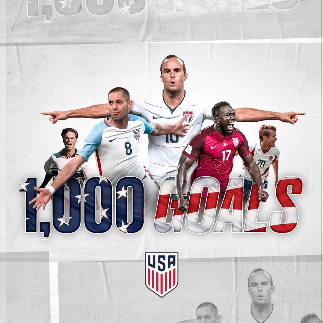 The 100s That Went Into 1000 USMNT Goals