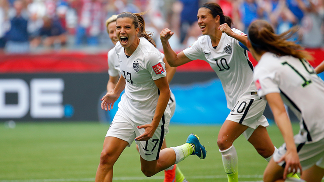 Tobin Heath celebrates with USWNT teammates Carli Lloyd and Megan Rapinoe​​​​‌﻿‍﻿​‍​‍‌‍﻿﻿‌﻿​‍‌‍‍‌‌‍‌﻿‌‍‍‌‌‍﻿‍​‍​‍​﻿‍‍​‍​‍‌﻿​﻿‌‍​‌‌‍﻿‍‌‍‍‌‌﻿‌​‌﻿‍‌​‍﻿‍‌‍‍‌‌‍﻿﻿​‍​‍​‍﻿​​‍​‍‌‍‍​‌﻿​‍‌‍‌‌‌‍‌‍​‍​‍​﻿‍‍​‍​‍‌‍‍​‌﻿‌​‌﻿‌​‌﻿​​‌﻿​﻿​﻿‍‍​‍﻿﻿​‍﻿﻿‌﻿‌‌‌﻿​﻿‌﻿​﻿‌‍‌‍​‍﻿‍‌﻿​﻿‌‍​‌‌‍﻿‍‌‍‍‌‌﻿‌​‌﻿‍‌​‍﻿‍‌﻿​﻿‌﻿‌​‌﻿‌‌‌‍‌​‌‍‍‌‌‍﻿﻿​‍﻿﻿‌‍‍‌‌‍﻿‍‌﻿‌​‌‍‌‌‌‍﻿‍‌﻿‌​​‍﻿﻿‌‍‌‌‌‍‌​‌‍‍‌‌﻿‌​​‍﻿﻿‌‍﻿‌‌‍﻿﻿‌‍‌​‌‍‌‌​﻿﻿‌‌﻿​​‌﻿​‍‌‍‌‌‌﻿​﻿‌‍‌‌‌‍﻿‍‌﻿‌​‌‍​‌‌﻿‌​‌‍‍‌‌‍﻿﻿‌‍﻿‍​﻿‍﻿‌‍‍‌‌‍‌​​﻿﻿‌‌‍​‌​﻿‍​‌‍​‍‌‍‌​​﻿​‍​﻿‌﻿​﻿‍​​﻿‌﻿​‍﻿‌​﻿​‍​﻿​‍​﻿‌﻿‌‍‌​​‍﻿‌​﻿‌​​﻿‍‌​﻿‌​‌‍​‌​‍﻿‌‌‍​‍​﻿​‌‌‍‌‍​﻿​​​‍﻿‌‌‍‌‍​﻿‌﻿​﻿​‌​﻿‌﻿​﻿‌​‌‍​‌​﻿‌‍​﻿​​‌‍​‌​﻿‍‌‌‍‌‍​﻿‍​​﻿‍﻿‌﻿‌​‌﻿‍‌‌﻿​​‌‍‌‌​﻿﻿‌‌﻿​﻿‌﻿‌​‌‍﻿﻿‌﻿​‍‌﻿‍‌​﻿‍﻿‌﻿​​‌‍​‌‌﻿‌​‌‍‍​​﻿﻿‌‌‍​﻿‌‍﻿﻿‌‍﻿‍‌﻿‌​‌‍‌‌‌‍﻿‍‌﻿‌​​‍‌‌​﻿‌‌‌​​‍‌‌﻿﻿‌‍‍﻿‌‍‌‌‌﻿‍‌​‍‌‌​﻿​﻿‌​‌​​‍‌‌​﻿​﻿‌​‌​​‍‌‌​﻿​‍​﻿​‍​﻿​﻿‌‍​‌​﻿‌​​﻿‌﻿​﻿‍‌​﻿‍‌‌‍‌​​﻿‌﻿‌‍​‍‌‍‌‍‌‍‌‍​﻿​﻿​‍‌‌​﻿​‍​﻿​‍​‍‌‌​﻿‌‌‌​‌​​‍﻿‍‌‍‍‌‌‍﻿‌‌‍​‌‌‍‌﻿‌‍‌‌‌​‌​‌‍‌‌‌﻿​﻿‌‍‍﻿‌﻿‌​‌‍﻿﻿‌﻿​​​‍﻿‍‌‍​‌‌‍﻿​‌﻿‌​​﻿﻿﻿‌‍​‍‌‍​‌‌﻿​﻿‌‍‌‌‌‌‌‌‌﻿​‍‌‍﻿​​﻿﻿‌‌‍‍​‌﻿‌​‌﻿‌​‌﻿​​‌﻿​﻿​‍‌‌​﻿​﻿‌​​‌​‍‌‌​﻿​‍‌​‌‍​‍‌‌​﻿​‍‌​‌‍‌﻿‌‌‌﻿​﻿‌﻿​﻿‌‍‌‍​‍﻿‍‌﻿​﻿‌‍​‌‌‍﻿‍‌‍‍‌‌﻿‌​‌﻿‍‌​‍﻿‍‌﻿​﻿‌﻿‌​‌﻿‌‌‌‍‌​‌‍‍‌‌‍﻿﻿​‍‌‍‌‍‍‌‌‍‌​​﻿﻿‌‌‍​‌​﻿‍​‌‍​‍‌‍‌​​﻿​‍​﻿‌﻿​﻿‍​​﻿‌﻿​‍﻿‌​﻿​‍​﻿​‍​﻿‌﻿‌‍‌​​‍﻿‌​﻿‌​​﻿‍‌​﻿‌​‌‍​‌​‍﻿‌‌‍​‍​﻿​‌‌‍‌‍​﻿​​​‍﻿‌‌‍‌‍​﻿‌﻿​﻿​‌​﻿‌﻿​﻿‌​‌‍​‌​﻿‌‍​﻿​​‌‍​‌​﻿‍‌‌‍‌‍​﻿‍​​‍‌‍‌﻿‌​‌﻿‍‌‌﻿​​‌‍‌‌​﻿﻿‌‌﻿​﻿‌﻿‌​‌‍﻿﻿‌﻿​‍‌﻿‍‌​‍‌‍‌﻿​​‌‍​‌‌﻿‌​‌‍‍​​﻿﻿‌‌‍​﻿‌‍﻿﻿‌‍﻿‍‌﻿‌​‌‍‌‌‌‍﻿‍‌﻿‌​​‍‌‌​﻿‌‌‌​​‍‌‌﻿﻿‌‍‍﻿‌‍‌‌‌﻿‍‌​‍‌‌​﻿​﻿‌​‌​​‍‌‌​﻿​﻿‌​‌​​‍‌‌​﻿​‍​﻿​‍​﻿​﻿‌‍​‌​﻿‌​​﻿‌﻿​﻿‍‌​﻿‍‌‌‍‌​​﻿‌﻿‌‍​‍‌‍‌‍‌‍‌‍​﻿​﻿​‍‌‌​﻿​‍​﻿​‍​‍‌‌​﻿‌‌‌​‌​​‍﻿‍‌‍‍‌‌‍﻿‌‌‍​‌‌‍‌﻿‌‍‌‌‌​‌​‌‍‌‌‌﻿​﻿‌‍‍﻿‌﻿‌​‌‍﻿﻿‌﻿​​​‍﻿‍‌‍​‌‌‍﻿​‌﻿‌​​‍​‍‌﻿﻿‌