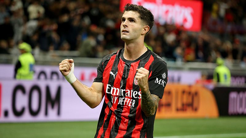 Christian Pulisic Serie A AC Milan Coppa Italia